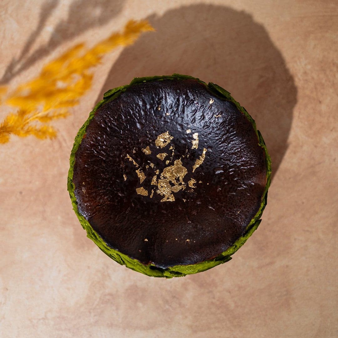 Matcha Basque Cheesecake 2