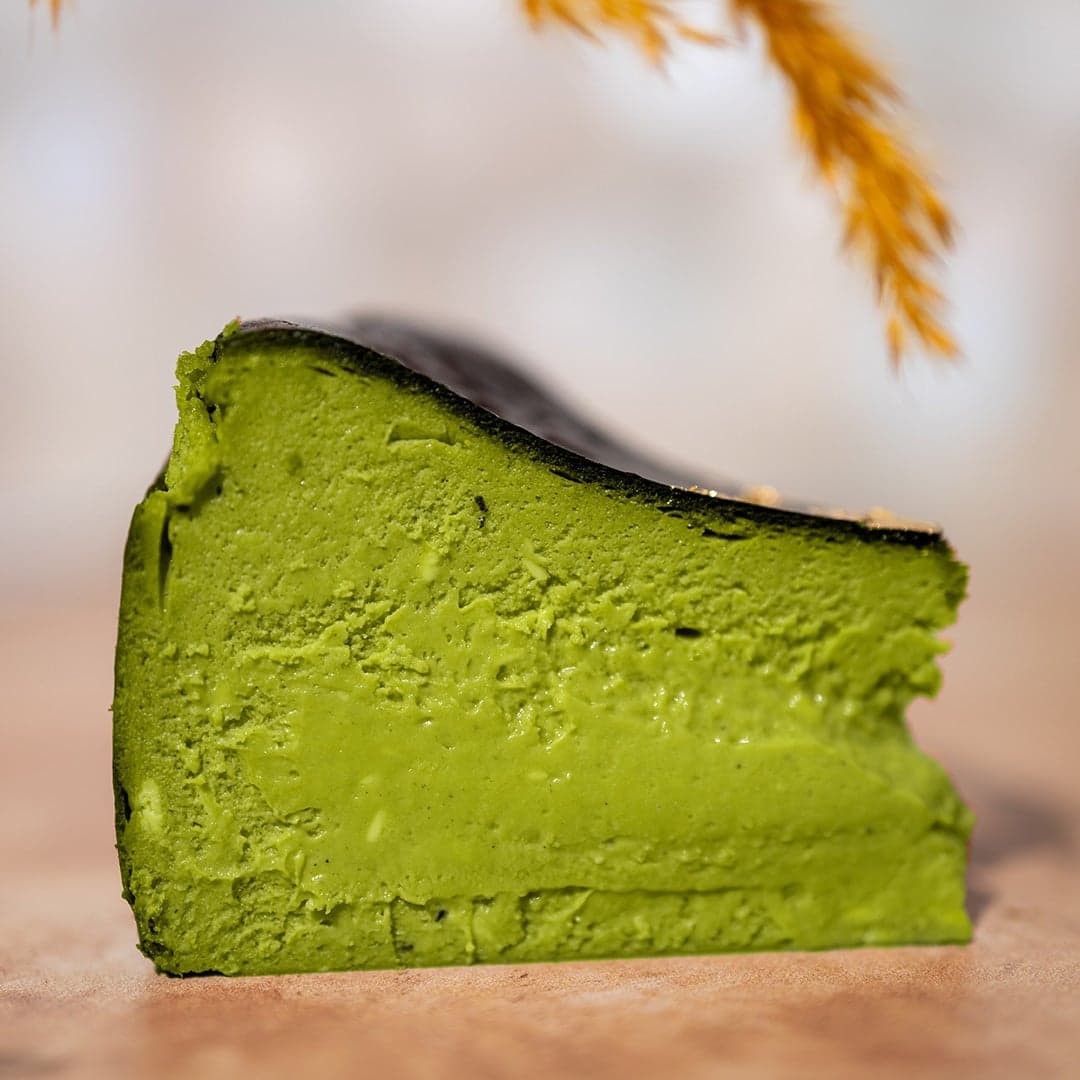 Matcha Basque Cheesecake
