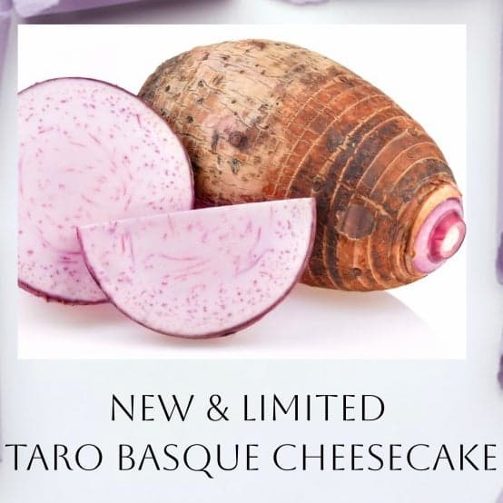 Taro Basque Cheesecake Mini Indulgence
